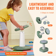 VEVOR Kids Wobble Chair Active Chair με μαξιλάρι σφουγγαριού για ηλικία 3-7 ετών Πράσινη