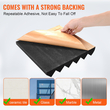VEVOR Acoustic Foam Panels 24 Pack 12 x 12 x 2 σε κόλλα για οροφή τοίχου