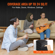 VEVOR Acoustic Foam Panels 24 Pack 12 x 12 x 2 σε κόλλα για οροφή τοίχου