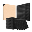 VEVOR Acoustic Foam Panels 48 Pack 12 x 12 x 2 σε κόλλα για οροφή τοίχου