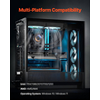 VEVOR CPU Liquid Cooler AIO CPU Water Cooler με φως ARGB & ανεμιστήρες PWN 120 mm