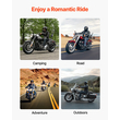 VEVOR Πλάτη Μοτοσικλέτας Sissy Bar για Harley-Davidson Dana