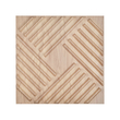 VEVOR 3D Slat Panels Wall 12-Pack 19,7x19,7&#039;&#039; PVC 32 Sq.Ft Κάλυψη ελαφρύ ξύλο