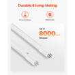 VEVOR 220V 55W UV καθαριστής νερού 12GPM Φίλτρο υπεριώδους καθαριστή νερού