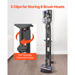 Βάση Σκούπας VEVOR για Πολυμοντέλα Dyson, Βάση Αποθήκευσης με 4 Μαξιλάκια