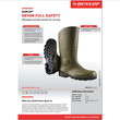 DUNLOP Μπότες γονάτου Devon S5 πράσινες H142611 No43