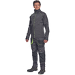 ΜΠΟΥΦΑΝ SOFTSHELL ΕΡΓΑΣΙΑΣ ΑΔΙΑΒΡΟΧΟ GREENDALE ΑΝΘΡΑΚΙ/ΛΑΙΜ 94%poly-6%elast, 320 g/m² 2XL