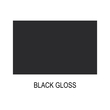 Σπρέι μαύρο γυαλιστερό "Black Gloss" Quantum RAL 9005 - 400ml