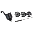 RAIDER R20 Solo Πιστόλι βαφής ηλεκτρικό 20V με δοχείο 1L RDP-CSGC20 074203