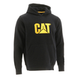 CAT Μπλούζα φούτερ με κουκούλα trademark μαύρη XL W10646