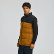 CAT Γιλέκο εργασίας arctic zone καφέ-μπλε 2XL W12430
