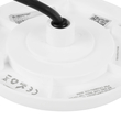 GLOBOSTAR® POOLARTY 61715 Υποβρύχιο Φωτιστικό για Σιντριβάνια/Πισίνες LED 8W 640lm 120° DC 12V Αδιάβροχο IP68 Φυσικό Λευκό 4500K Dimmable - 1m VDE Rubber Καλώδιο - Φ13 x Υ2cm - 3 Χρόνια Εγγύηση