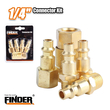 Σετ ταχυσύνδεσμοι για αεροσυμπιεστή - FXZ-002 - 5pcs - Finder - 194108