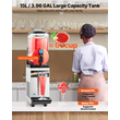 VEVOR Εμπορική Μηχανή Γλυκού 15L Margarita Smoothie Παγωμένης Ποτής