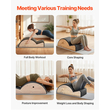 VEVOR Pilates Διορθωτής Σπονδυλικής Στήλης Arc Fitness Αξεσουάρ Ασκήσεων Σπονδυλικής Στήλης από Καουτσούκ και Ξύλο