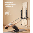 Μηχανή Pilates Reformer VEVOR Επιτοίχια βάση Pilates από ξύλο σφενδάμου