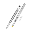 VEVOR 1 ζεύγος συρταριών 16-60 ιντσών με ρουλεμάν soft-close, πλήρης επέκταση