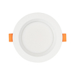 GLOBOSTAR® WATERA 60898 Χωνευτό Downlight Σποτ Panel LED 12W 1500lm 120° AC 220-240V Αδιάβροχο IP54 Ρυθμιζόμενο Λευκό CCT με Διακόπτη στο Σώμα 2700K/4500K/6000K Dimmable - Lumileds SMD Chip & TÜV SÜD Driver - Λευκό Ματ - Μ10.8 x Π10.8 x Υ3.2cm / Q9cm - 3 Χρόνια Εγγύηση