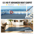 Boat Carpet Marine Carpet Roll 6x39,3&#039; Grey Cutpile Χαλί βεράντας εξωτερικού χώρου κατάστρωμα