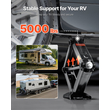 Ψαλιδωτοί γρύλοι VEVOR RV 5000lbs 23,4in Σταθεροποιητής RV Ψαλιδωτοί γρύλοι ισοπέδωσης 4 σετ