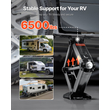 Ψαλιδωτοί γρύλοι VEVOR RV 6500lbs 23,4in Σταθεροποιητής RV Ψαλιδωτοί γρύλοι ισοπέδωσης 4 σετ
