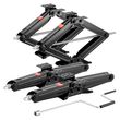 Ψαλιδωτοί γρύλοι VEVOR RV 6500lbs 23,4in Σταθεροποιητής RV Ψαλιδωτοί γρύλοι ισοπέδωσης 4 σετ