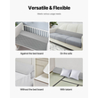 Μαξιλάρι κρεβατιού VEVOR με σφήνα 76"x10"x6" Βελούδινο κεφαλάρι για γέμισμα κενών κρεβατιού, γέμισμα κενών 0-7