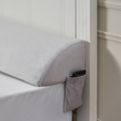 Μαξιλάρι κρεβατιού VEVOR με σφήνα 76"x10"x6" Βελούδινο κεφαλάρι για γέμισμα κενών κρεβατιού, γέμισμα κενών 0-7