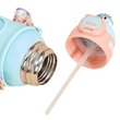 Παιδικό παγούρι-θερμός με καλαμάκι - 500ml - 219422 - Pink