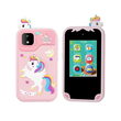 Παιδικό smartphone με κάμερα & παιχνίδια - D13 - 812860 - Pink