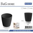 Θήκη οδοντόβουρτσας πλαστική - Black - 21801