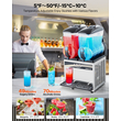 VEVOR Εμπορική Μηχανή Γλυκού 15Lx2 Δεξαμενή Margarita Smoothie Παγωμένης Ποτής