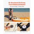 Φουσκωτή σανίδα surf VEVOR Stand Up, σανίδα surf 3,53μ με αξεσουάρ κουπιού