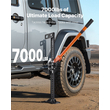 Βαρούλκο VEVOR 91,5cm Off Road Farm Jack Hoist 3,18 Ton High Lift για τρακτέρ