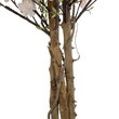 GloboStar® Artificial Garden PINK CHERRY 21098 Τεχνητό Διακοσμητικό Δέντρο Κερασιά Μ80 x Π80 x Υ160cm