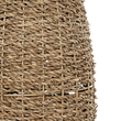 GloboStar® Artificial Garden FRANCISCO 21240 Διακοσμητικό Πλεκτό Καλάθι - Κασπώ Γλάστρα - Flower Pot Μπεζ Μ20 x Π20 x Υ41cm