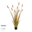 GloboStar® Artificial Garden TYPHA GRASS 21484 Τεχνητό Διακοσμητικό Φυτό Γρασίδι της Τύφας Μ100 x Π35 x Υ180cm