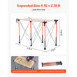 Φορητή πτυσσόμενη βάση εργασίας VEVOR 1266 x 665 mm Πτυσσόμενη βάση εργασίας 1135 kg