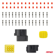 ΦΙΣΑ ΣΥΝΔΕΣΗΣ ΜΕ ΥΠΟΔΟΧΗ 16 PIN Φ2,2mm ΑΔΙΑΒΡΟΧΗ AMIO - 1 τεμ.