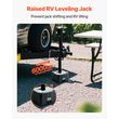 VEVOR Τρέιλερ Jack Block 6" Ύψος 6000 λίβρες Τρέιλερ ισοπέδωσης RV Αξεσουάρ τροχόσπιτου