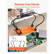 Σταθμός συγκόλλησης VEVOR Magnetic Helping Hands με 4 εύκαμπτους βραχίονες και κλιπ αλιγάτορα
