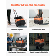 Τσάντα εργαλείων VEVOR Rolling Tool Bag 27 θέσεων, βαρέως τύπου, με ρόδες