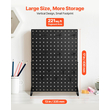 Βάση προβολής VEVOR Pegboard με 15 γάντζους, μαύρη (1 τεμάχιο)
