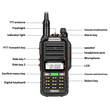 Φορητός πομποδέκτης UHF/VHF - UV98 PRO - Baofeng - 402987 - Red