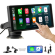 Στερεοφωνικό αυτοκινήτου VEVOR Ραδιόφωνο CarPlay Οθόνη αφής 10 σε Apple Android Auto Bluetooth