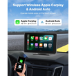 Στερεοφωνικό αυτοκινήτου VEVOR Ραδιόφωνο CarPlay Οθόνη αφής 7 σε Apple Android Κάμερα αυτόματης οπισθοπορείας