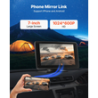 Στερεοφωνικό αυτοκινήτου VEVOR Ραδιόφωνο CarPlay Οθόνη αφής 7 σε Apple Android Κάμερα αυτόματης οπισθοπορείας