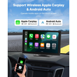 Στερεοφωνικό αυτοκινήτου VEVOR Ραδιόφωνο CarPlay Οθόνη αφής 9 σε Apple Android Κάμερα αυτόματης οπισθοπορείας