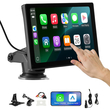 Στερεοφωνικό αυτοκινήτου VEVOR Ραδιόφωνο CarPlay Οθόνη αφής 9 σε Apple Android Κάμερα αυτόματης οπισθοπορείας