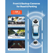 Στερεοφωνικό αυτοκινήτου VEVOR Ραδιόφωνο CarPlay Οθόνη αφής 9 σε Apple Android Κάμερα εμπρός/πίσω